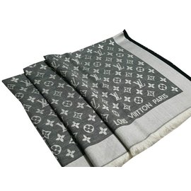 Louis Vuitton Sciarpa classica Monogram Nero