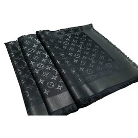 Louis Vuitton Sciarpa classica Monogram Nero