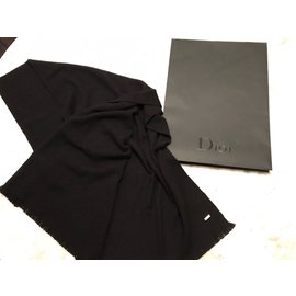 Dior-Men Scarves-Black