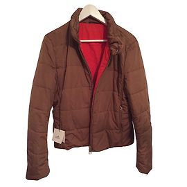 Hermès Mäntel, Oberbekleidung Karamell
