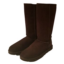 Botas Ugg Classic Tall de Ante Chocolate Chocolate