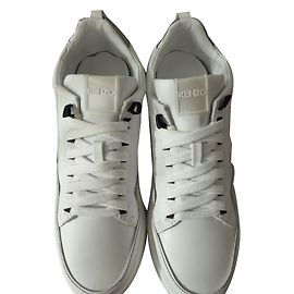 Kenzo Turnschuhe Silber Weiß