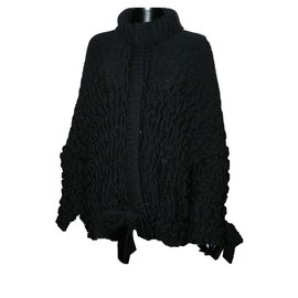 Fendi Strickjacke Schwarz