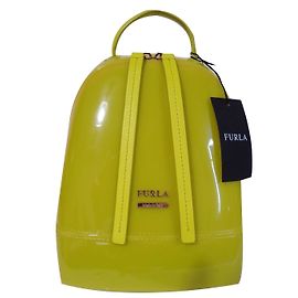 Furla Mochilas Amarillo