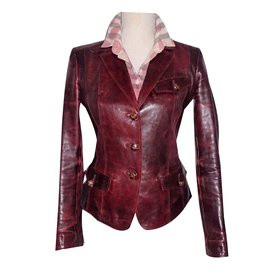 Burberry Jacket Red