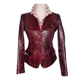 Burberry Jacke Rot