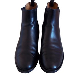 Church's-Ankle Boots-Black