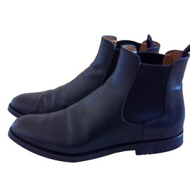 Church's-Ankle Boots-Black
