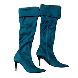 Autre Marque-La City  Boots-Blue