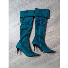 Autre Marque-La City  Boots-Blue