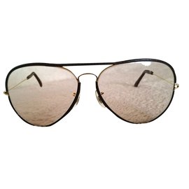 Ray-Ban Aviator Sunglasses Brown
