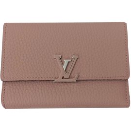 Louis Vuitton-Geldbörsen-Pink,Beige