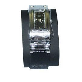 Jean Paul Gaultier Montres Noir Argenté