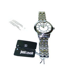 Just Cavalli-Relógios finos-Prata