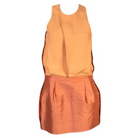 Balenciaga-Kleider-Orange