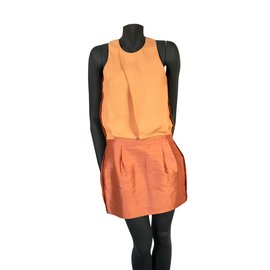 Balenciaga-Kleider-Orange
