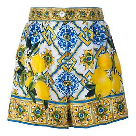 Dolce & Gabbana Calção Multicor