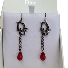Dior Aretes Plata Otro