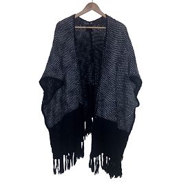 Guess PONCHO / colete Preto