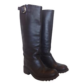 Free Lance botas de motociclista geronimo Marrom