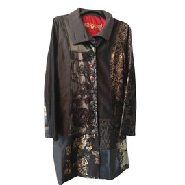 Desigual Coats, Outerwear Black