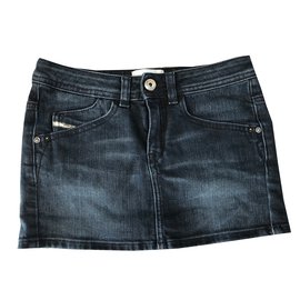 Diesel-Skirts-Blue