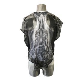 Alexander Mcqueen-Top-Black,White,Grey