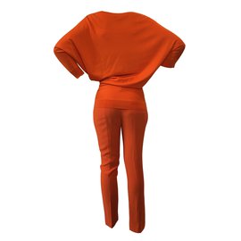 Alexander Mcqueen-Jumpsuits-Orange