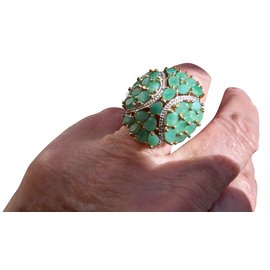 Autre Marque-anillo-Verde