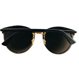 Dior-Dior offset sunglasses-Black