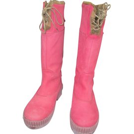 Autre Marque-ZOO AQUASTOP Boots-Pink
