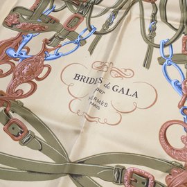 Hermès-BRIDES de GALA-Dourado