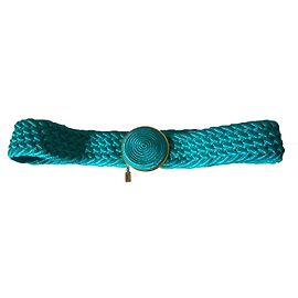 Yves Saint Laurent cinturón Azul