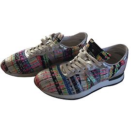 Tênis Serafini Iridescent Multicolor em Tweed Multicor