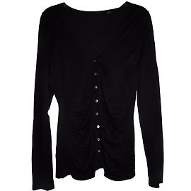 Elie Tahari Rüschenjacke Schwarz