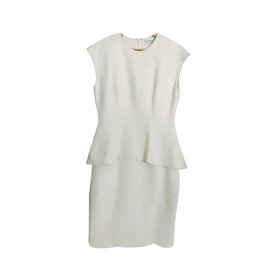 Christian Dior-Baskin dress-Cream