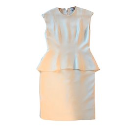 Christian Dior-Baskin dress-Cream