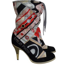Emilio Pucci Bottes Multicolore
