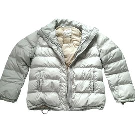 Prada Down Jacket Beige Nylon Beige