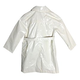 Burberry-Girl Coats outerwear-White