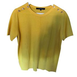 Tara Jarmon Pulls, Gilets Jaune