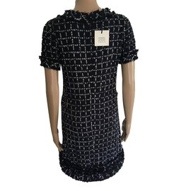 Edward Achour-Dresses-Navy blue