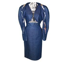 Jitrois Skirt suit Blue