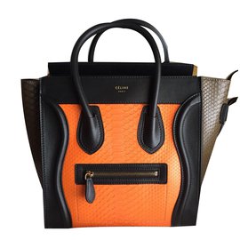 Céline-Handbags-Orange