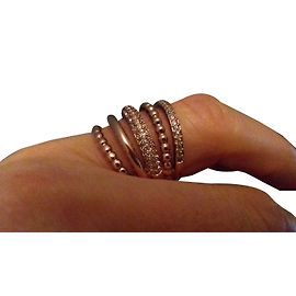 Swarovski Gold-plated Crystal Ring Size 50 Golden