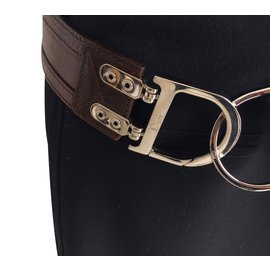 Christian Dior-Cinturones-Marrón oscuro