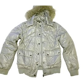 Chaqueta de plumón Maje Casper gris talla M Gris