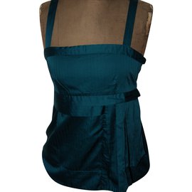 Bustier Marc by Marc Jacobs Azul Algodón Azul