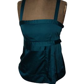 Marc by Marc Jacobs Bustier Blue Cotton Blue