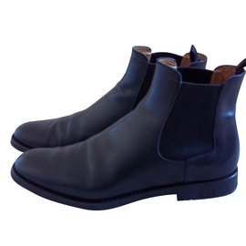 Church's-Monmouth Ankle Boots-Black